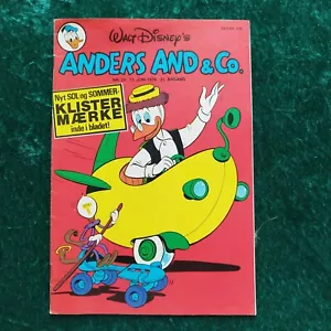 Cómic danés. ""Anders And & Co."" no 24,1979 Pato Donald." Anuncio con Lego. - Imagen 1 de 4