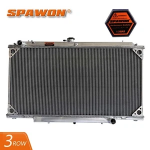 3 Rows Radiator Fit Nissan GU PATROL Y61 PETROL 4.5L 6cyl TB45E 97-01 SPAWON MT - Picture 1 of 8