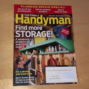 The Family Handyman Magazine Feb 2015 #1 In DIY Home Improvement More Storage - Imagen 1 de 1