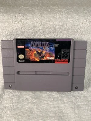 Cartucho Videojuego Original SNES Super Nintendo POPULOSO Funciona 100% Ver Tienda Foto 1 de 4