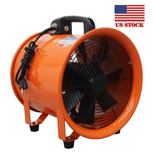 Axial Fan 14" 110V 750W 85m³/min 380Pa 2800r/min Industrial Ventilation Cooling - Picture 1 of 22