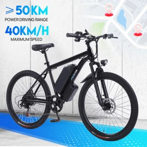 Electric Mountain Bike 26'' 48V 1500W Adult E-Bike Mobile phone stand E-Bike - Picture 1 of 15