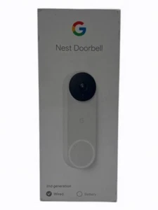 Timbre Google Nest, con cable - Nieve LEER DESCRIPCIÓN - Imagen 1 de 4