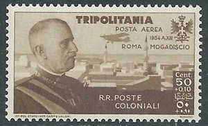 1934 TRIPOLITANIA POSTA AEREA VOLO ROMA MOGADISCIO 50 CENT MNH ** - RA31-6 - Bild 1 von 1