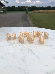 TIM /Siku 1:32 Schweine 10 Stück - Bild 1 von 1