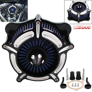 Air Cleaner Intake Filter For 2008-2016 Harley Road Street Glide Softail Classic - Picture 1 of 9