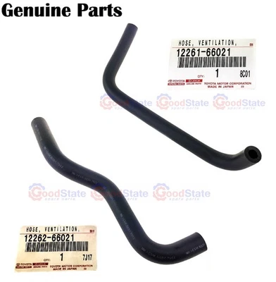 Genuine LandCruiser FZJ80 FZJ75 1FZ FE Rocker Cover PCV Breather Vent Hose Set - Image 1 of 4