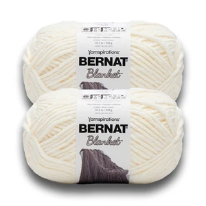 12er Pack - Bernat Blanket Big Ball Garn 2/Pack - Vintage weiß - 5A00215Z-1G4B2 - Bild 1 von 10