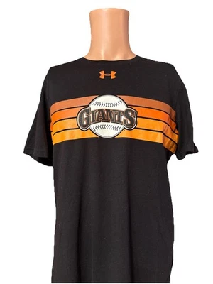 Camisa negra Under Armour San Francisco Giants HEATGEAR talla mediana para hombre’s  Foto 1 de 4