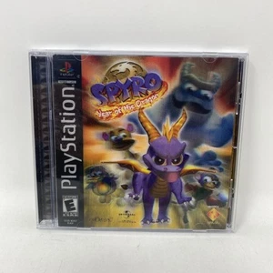 Spyro Year of the Dragon PS1 PlayStation 1 Complete CIB + Hologram Holo Cover - Picture 1 of 3
