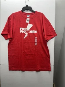 Foo Fighters 2007 Concert Band Tour Lightning Bolt T-Shirt Mens XL Dave Grohl - Picture 1 of 7