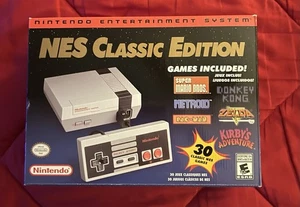 Nintendo NES Classic Edition Mini Console with 2 Controllers 30 Games - Picture 1 of 5