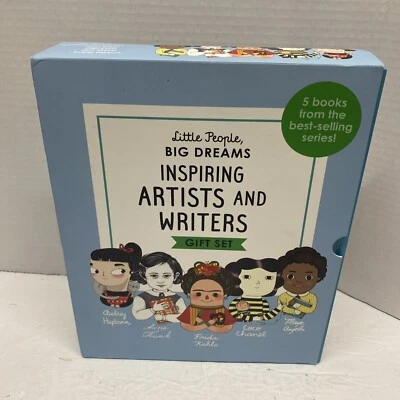 Little People, BIG DREAMS Inspiring Artists And Writers Five Book Gift Set - Image 1 of 3