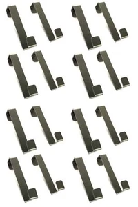 16 Stück Türhaken Edelstahl ohne Bohren | Tür Haken | Kleiderhaken Türgarderobe - Bild 1 von 2