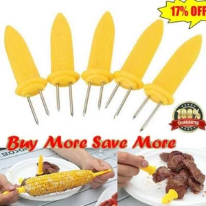 6/10/24 pz supporto pannocchie di mais barbecue pannocchie di mais griglia spiedini supporto fornello \IT\ - Foto 1 di 12