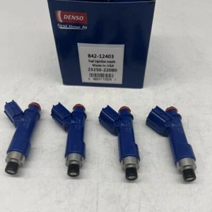4×DENSO Fuel Injectors 23250-21040 for 2003-2005 Toyota Celica 1.8L L4 NEW - Picture 1 of 4