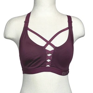 Victoria Sport unglaublich leichter BH Criss Cross Träger lila 34B - Bild 1 von 8
