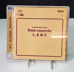 Opus 3 – A Selection From Test-Records 1, 2 & 3 SACD Audiophile Super Audio CD - Picture 1 of 3
