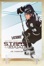 2010-11 UD Victory Stars of The Game #SOG-TH Joe Thornton - San Jose Sharks