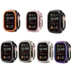 Metal Case Cover iWatch Rugged Frame Bumper for Apple Watch Ultra 2 /Ultra 49mm - Picture 1 of 15