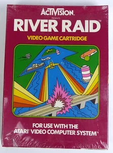Gioco Atari 2600 NUOVO in confezione originale -- RIVER RAID (Activision) -- NEW (in pellicola) - VCS - Foto 1 di 6