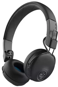JLab Studio ANC On-Ear Wireless Headphones, 34+ Hr. Bluetooth 5 Playtime Faux L - Picture 1 of 9