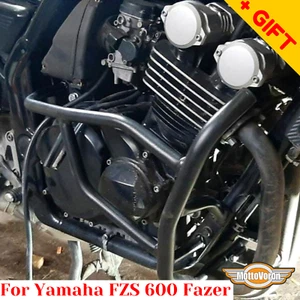 For Yamaha FZS600 Fazer Engine guard FZS600 rj02 Crash bars reinforced, Bonus - Picture 1 of 9