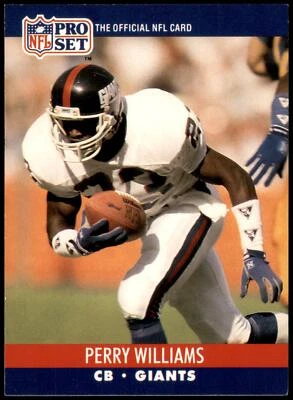 Perry Williams #600 1990 Pro Set - Image 1 of 2