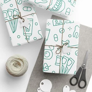Dentistry Dental Graduate Premium Eco-Friendly Gift Wrapping Paper - Picture 1 of 17