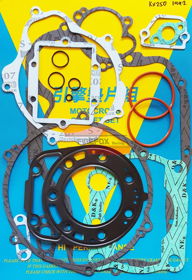 Kit de junta completa Kawasaki KX250 KX 250 1992  Foto 1 de 1