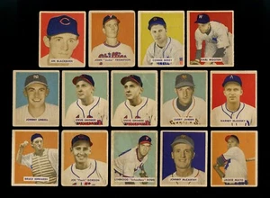 1949 BOWMAN ~ SALÓN DE LA FAMA ~ NÚMEROS ALTOS ~ NOVATOS ~ ESTRELLAS ~ (14-13 DIFERENTES) - Imagen 1 de 2