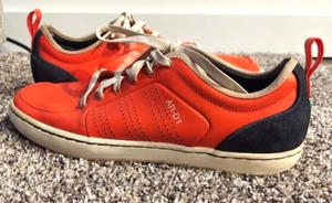 Rare Adidas Mens AR-D1 Orange Lace-Up Low Top Sneaker Shoes Size 10 - Picture 1 of 9