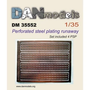 Perforated Steel Plating Runaway 4 pcs Dan Models 35552 For Scale Model Kit 1:35 - Picture 1 of 6