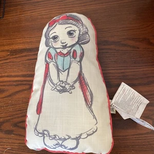 13" DISNEY STORE SKETCH SNOW WHITE ANIMATORS COLLECTION THROW PILLOW HOME DECOR - Picture 1 of 12