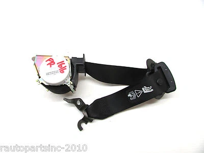 BMW 325XI 328XI 2006 cinturón de seguridad delantero derecho negro OEM 06 07 08 09 10 11 Foto 1 de 4