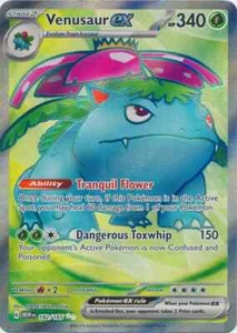 Venusaur ex - 182/165 - Full Art Ultra Rare NM TCG Pokémon - Picture 1 of 1