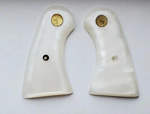 Colt Python White Synthetic Grips - Picture 1 of 3