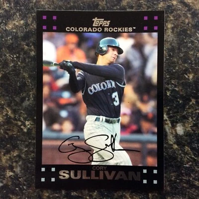 2007 Topps #205 Cory Sullivan Colorado Rockies - Image 1 of 2