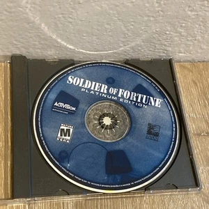 Soldier of Fortune: Platinum Edition (PC, 2001) DISC ONLY - Picture 1 of 2