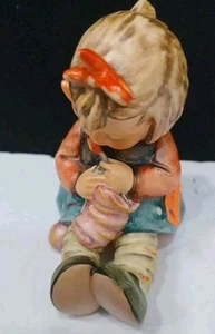 Goebel Hummel Figurine "Knit One, Purl One" #432 - Picture 1 of 8