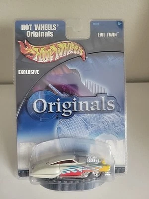 Mattel Hot Wheels 2001 originales exclusivos: Evil Twin recubierto de plástico  Foto 1 de 2