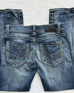 Buckle Black Jeans Herren 32x32 Fit. No 3 Straight Fit Blue Premium Stretch Denim - Bild 1 von 16