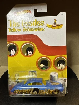 Hot Wheels The Beatles Yellow Submarine Fish'd N Chip'd Diecast 2016 Foto 1 de 2