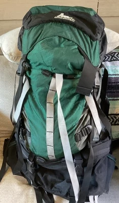 Mochila Mochilero Gregory Shasta Verde y Negra Talla LM Foto 1 de 4