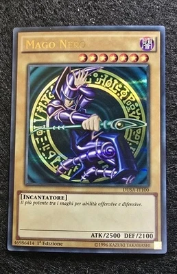 Yugioh! Mago Nero DUSA-IT100 Ultra Rara Prima Edizione Ottime Condizioni Ita - Immagine 1 di 4