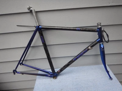 Cuadro de bicicleta de carretera Trek 2100 de fibra de carbono ZX de 55 cm de colección con horquilla 55 cm EXTRAS Foto 1 de 4