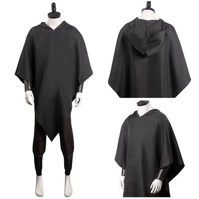 The Last Wish Puss Wolf Death Cosplay Costume Pants+Cloak Halloween Carnival Men - Image 1 of 4