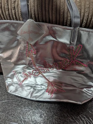 Bolso de Mano Vera Wang Color Plateado Perfume Lovestruck Bolso de Hombro Shopper Foto 1 de 3