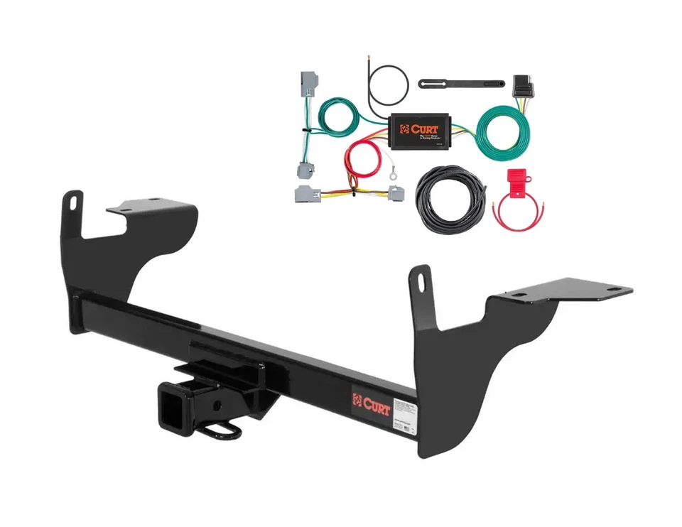 Curt Class 3 Trailer Hitch 2" Receiver w/ Custom Wiring for 10-17 Volvo XC60 — 第 1/4 张图片