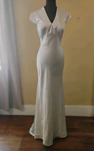 Allure klassisches Brautkleid Größe 12 Fit and Flaire Boho Style - Bild 1 von 4